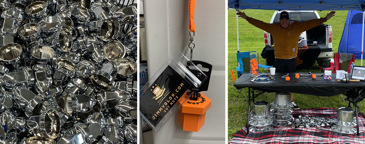 Jimmy Blox Lug Nut & Chrome Cap Tool